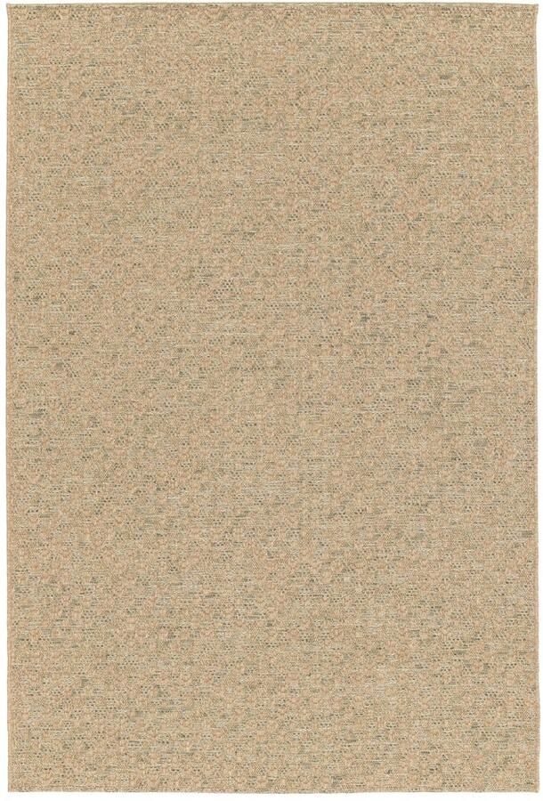 Boho&me Buitenkleed ruiten Corde Trellis naturel groen 200x290 cm