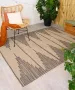 Boho&me Jute buitenkleed Sunny Grotto beige zwart 160x240 cm - Thumbnail 1