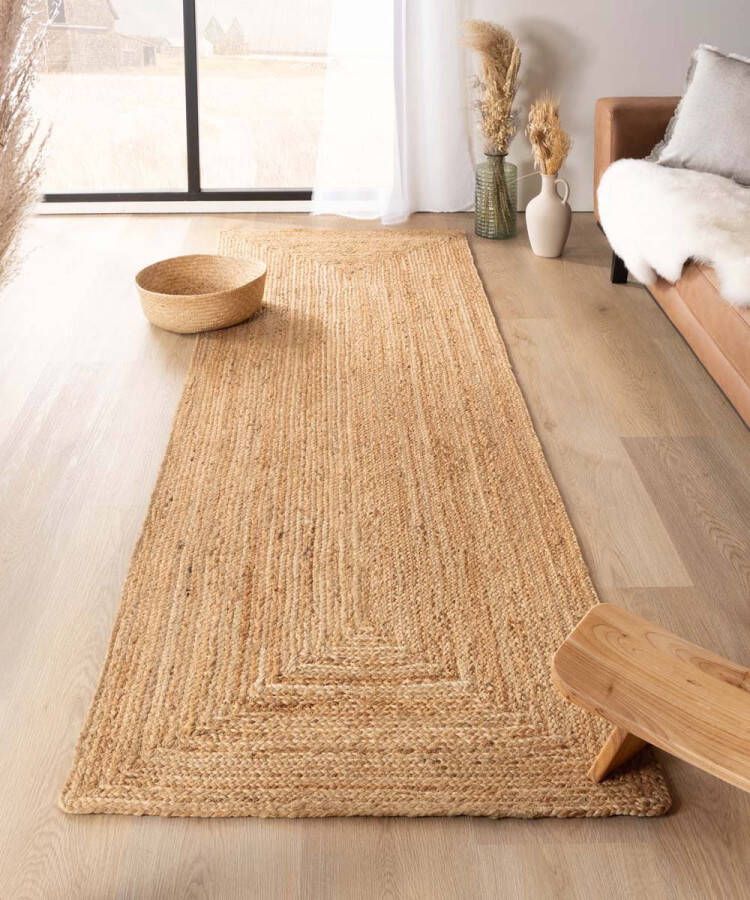 Folkways Jute loper Boho & me naturel 80x250 cm