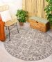 Boho&me Rond buitenkleed Sunny Oriental grijs 200 cm rond - Thumbnail 2