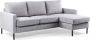Bold Living Hoekbank Anthony Grijs Valente Longchair L+R - Thumbnail 1