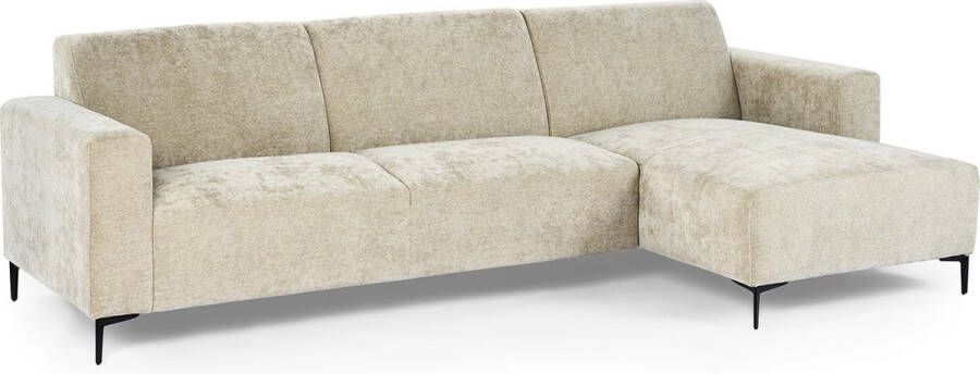 Bold Living Hoekbank Harvard Taupe Rowan