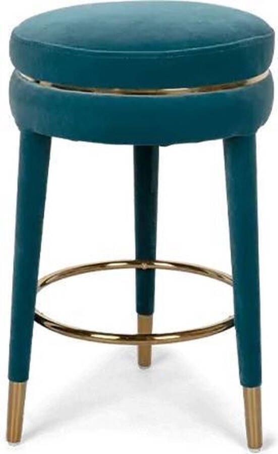 Bold Monkey Barkruk I Am Not A Macaron 67cm Blauw