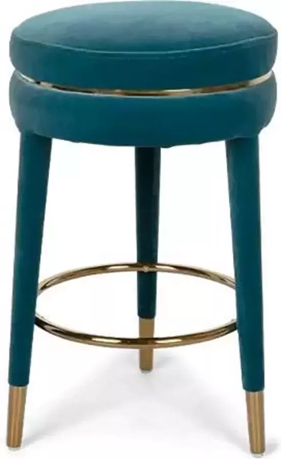 Bold Monkey Barkruk I Am Not A Macaron 67cm Blauw