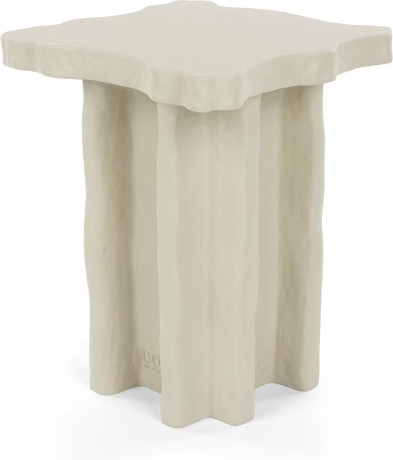 Bold Monkey Born To Be Alive Bijzettafel Vierkant 41x41 cm Beige