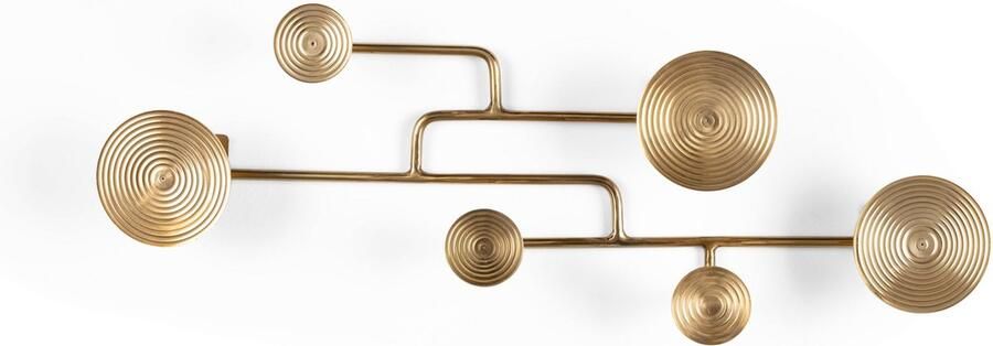 Bold Monkey Wall Coat Rack Hypnotising Brass