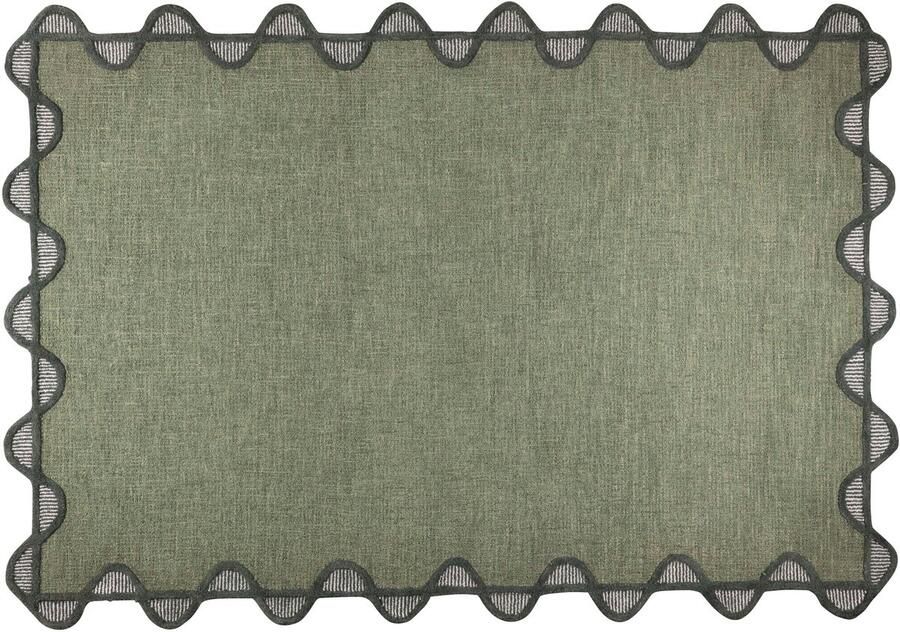 Bold Monkey Sugar Lines Vloerkleed 160 x 230 cm Groen