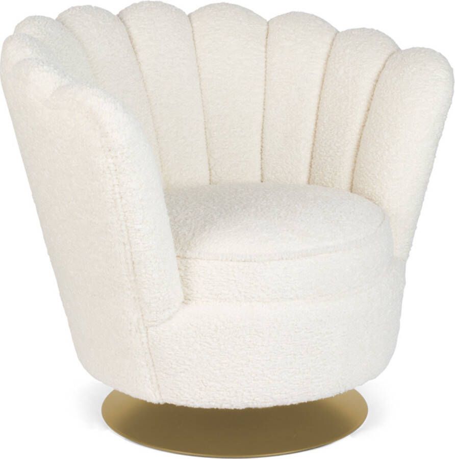 Zuiver BOLD MONKEY Mother Of All Shells Lounge Chair Teddy Natural