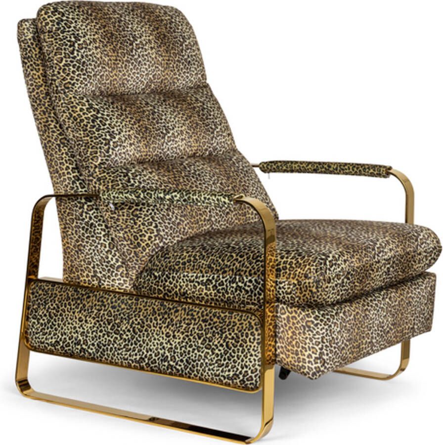 Zuiver BOLD MONKEY Relax Like Chandler Recliner Chair Panther Fr