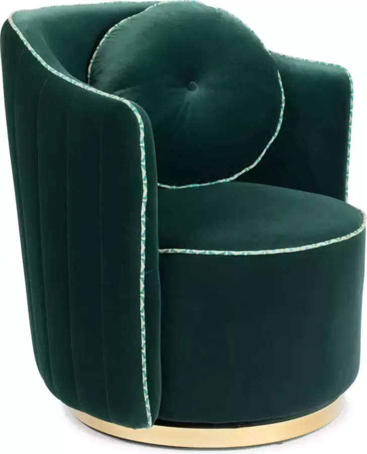 Zuiver BOLD MONKEY Sassy Granny Lounge Chair Dark Green - Foto 2
