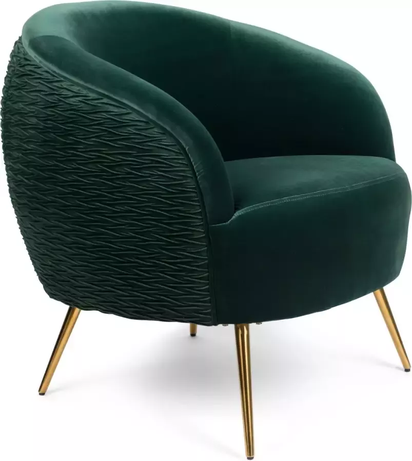 Zuiver BOLD MONKEY So Curvy Lounge Chair Dark Green - Foto 1
