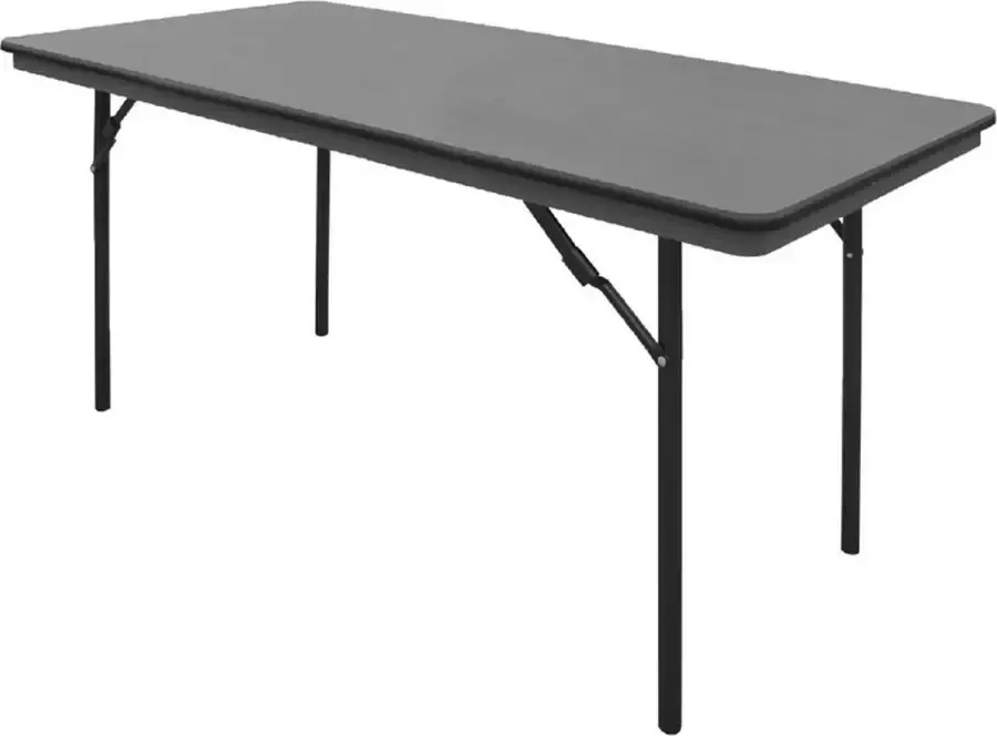 Bolero ABS rechthoekige inklapbare tafel 1.52m