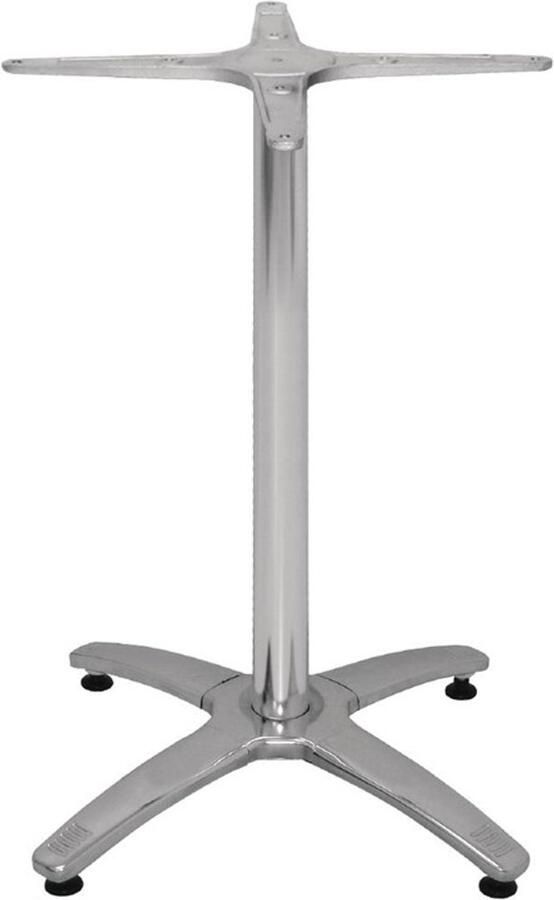Bolero aluminium tafelonderstel met 4 poten