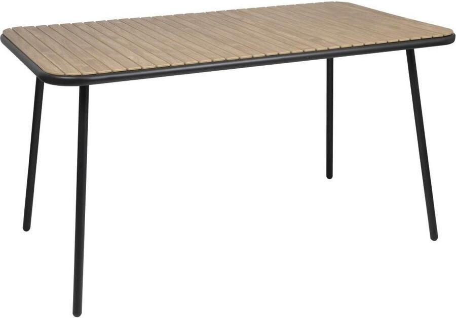 Bolero Santorini Rechthoekige Tafel Houteffect 1400 Mm FU536