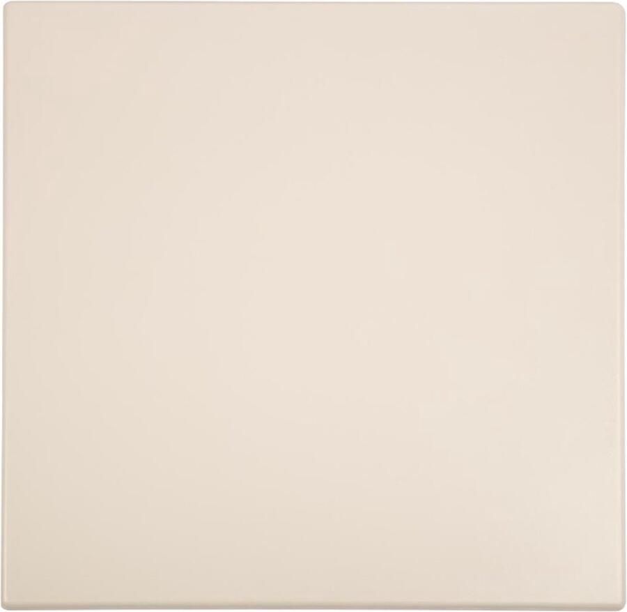 Bolero Vierkant gelamineerd spaanplaat tafelblad 60x60 cm Wit
