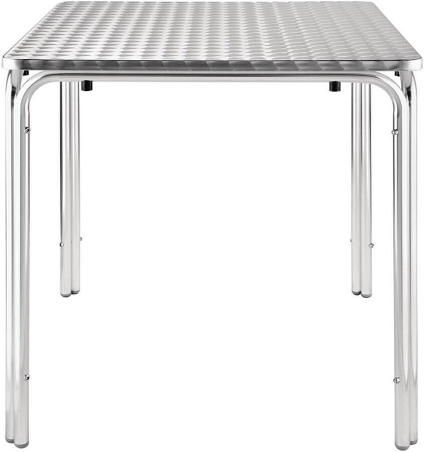 Bolero Vierkante RVS Tafel 70cm U505