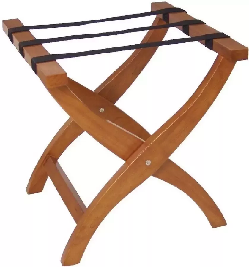 Bolero Opklapbare Houten Kofferstandaard DL018