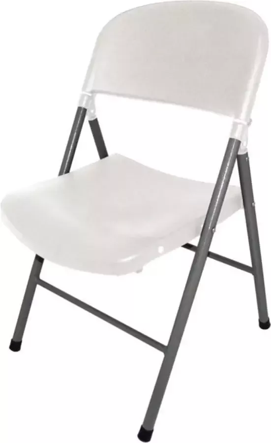 Bolero Opklapbare Stoelen Wit ( Set van 2 )