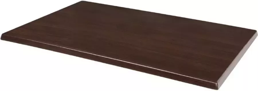 Bolero Rechthoekig Tafelblad Donkerbruin CW131