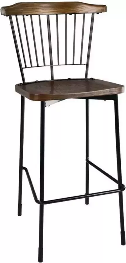 Bolero Scandi Hoge Barkrukken Zwart (2 Stuks) FB873 Horeca & Professioneel