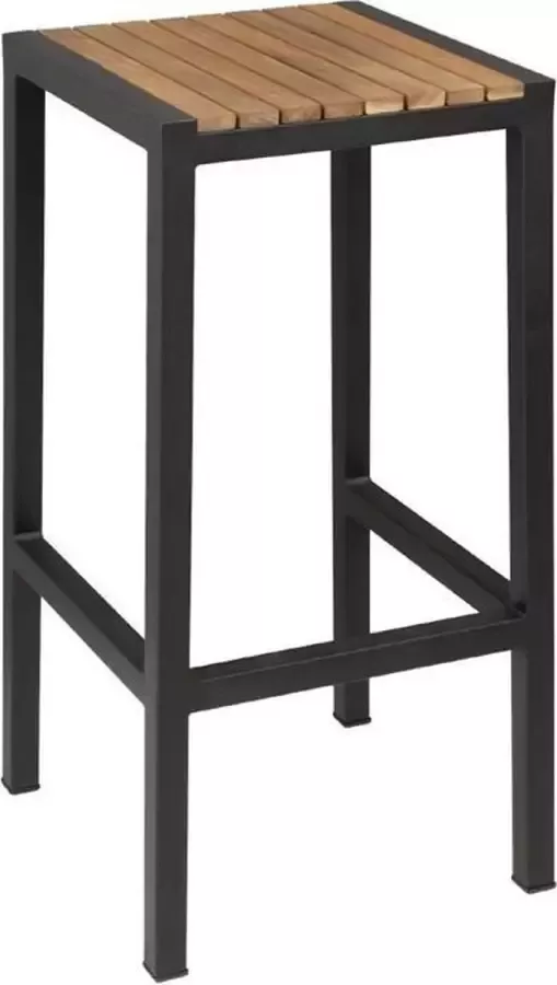 Bolero Stalen En Acaciahouten Barkrukken DS156