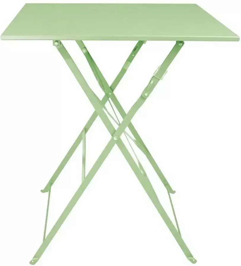 Bolero Stalen Klaptafel Lichtgroen 600mm FT271