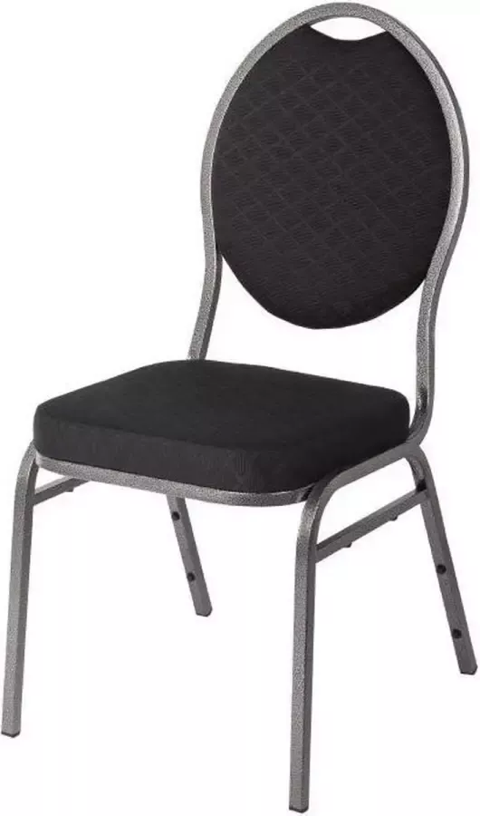 Bolero Stapelbare Banketstoelen Zwart