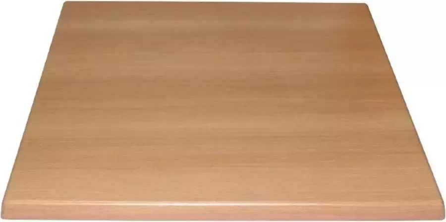 Bolero vierkant gelamineerd spaanplaat tafelblad 60x60 cm Beuken