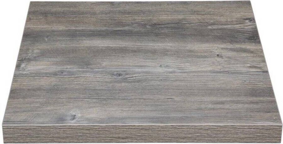 Bolero Vierkant Melamine Tafelblad Essenhout Effect Voorgeboord FT290