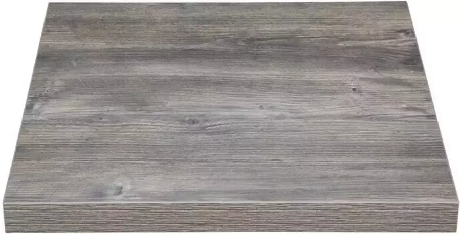 Bolero Vierkant Melamine Tafelblad Essenhout Effect Voorgeboord FT291