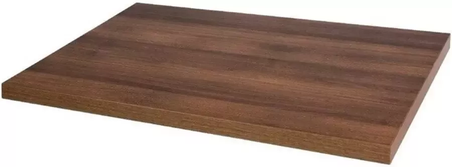 Bolero Voorgeboord Rechthoekig Tafelblad Rustic Oak 1100x700mm DT442