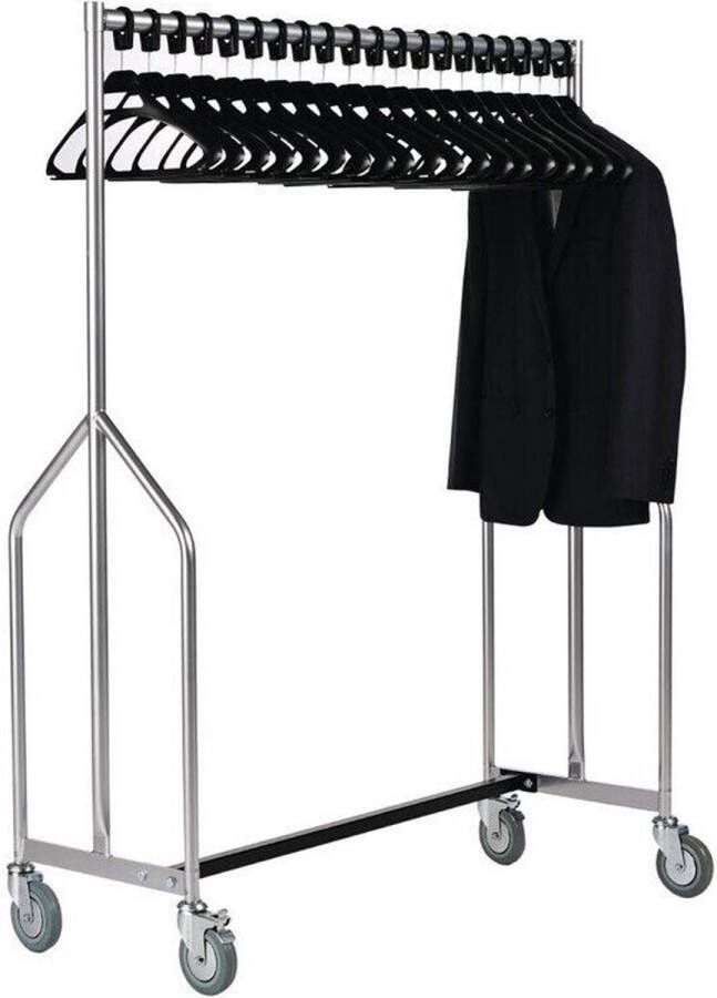 Bolero Zware Kwaliteit Z Kledingrail Met 20 Hangers GK911 Horeca & Professioneel
