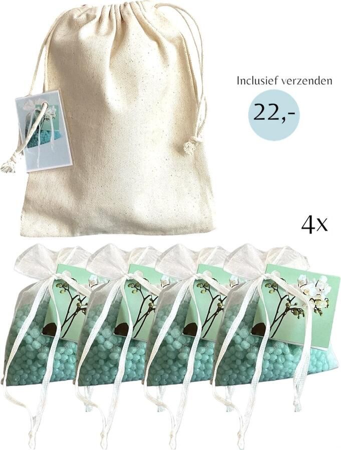 Boles d olor Geurparels 4x 'Boles d'olor Wild Orchid' Inclusief verzenden Wilde Orchidee Geurkorrels Geurzakje Geurbuiltjes Geurbuiltje Geurverfrisser Luchtverfrisser Verfrisser Parfum Frisse geur Hanger Kledingkast Kleding Kast