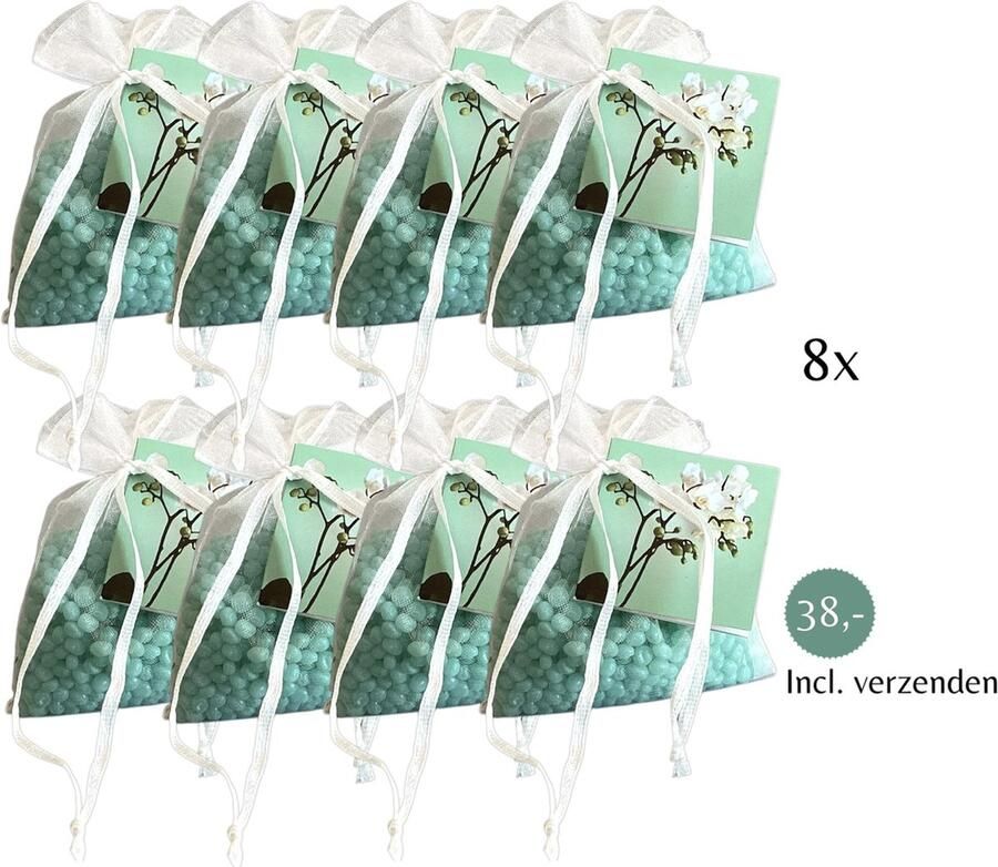 Boles d olor Geurparels 8x 'Boles d'olor Wild Orchid' Inclusief verzenden Wilde Orchidee Geurkorrels Geurzakje Geurbuiltjes Geurbuiltje Geurverfrisser Luchtverfrisser Verfrisser Parfum Frisse geur Hanger Kledingkast Kleding Kast