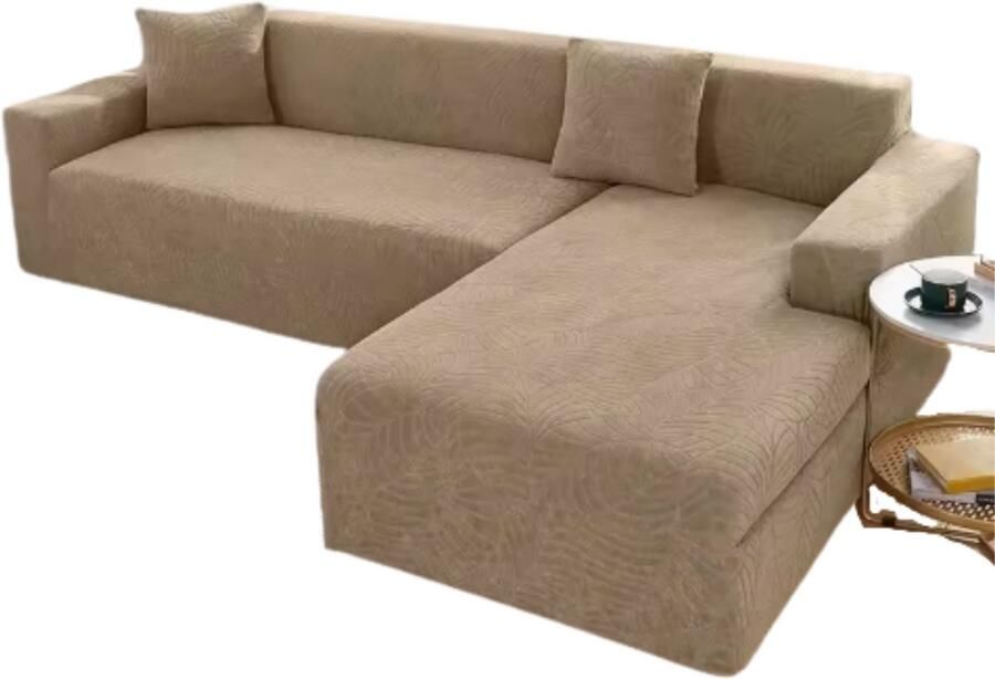 Bolt Edge Bankhoes zacht Waterdicht 2 zitsbank of voor hoekbank 145-180cm L-vorm Bankbeschermer Zetelhoes Zetelovertrek Stertch Khaki