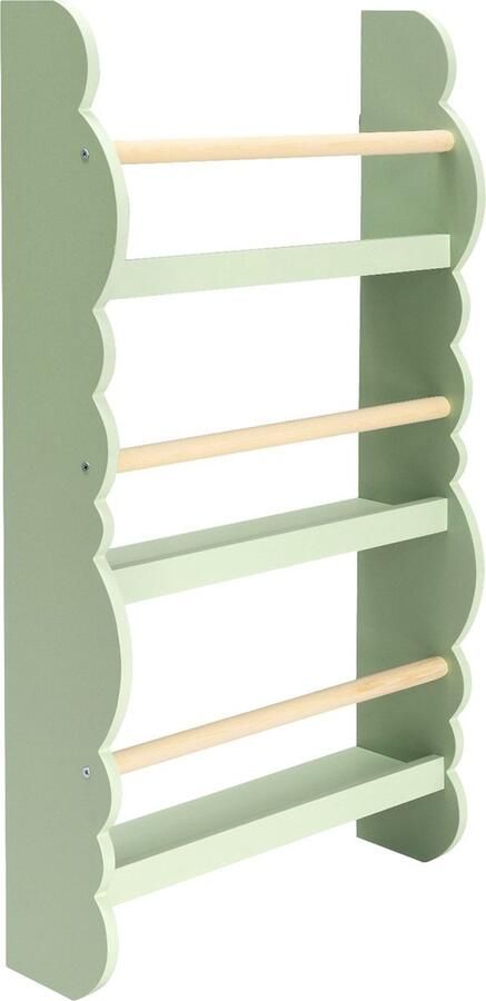 Bolt Edge Boekenkast Groen Voor kinderen Speelgoedkast Hout Black Friday aanbieding