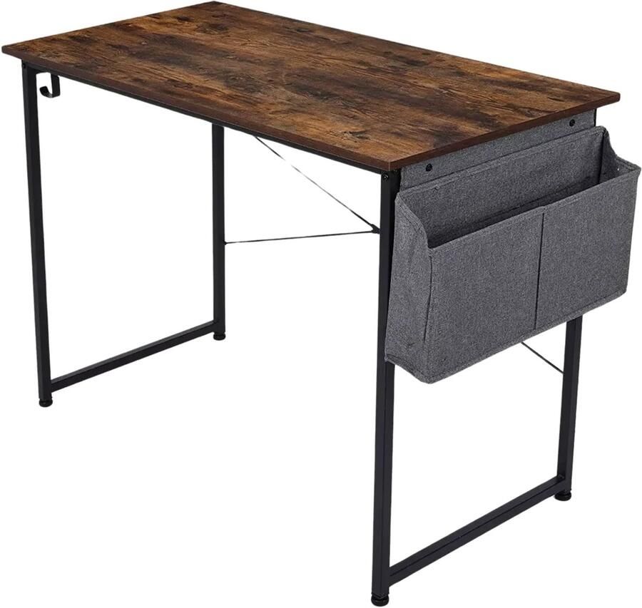 Bolt Edge Bureau Bruno Met opbergvak Voor Computer PC en Laptop Volwassenen Thuiskantoor 100cm