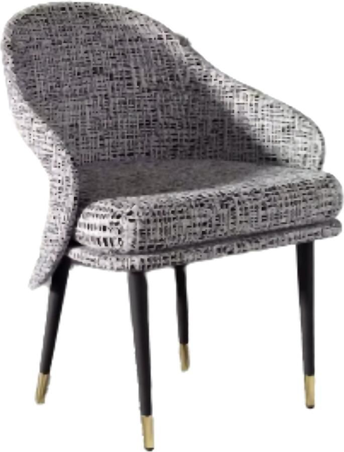 Bolt Edge Moderne Eetkamerstoelen Milano Set van 2 Met Hoge Dichtheid Sponsschuim Elegante Keuken- of Restaurantstoel Lounge Reddisch bruin