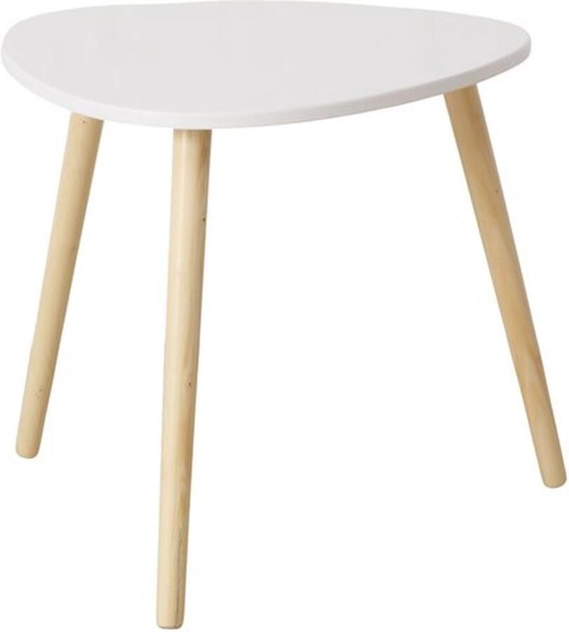 Boltze bijzettafel Visby grenenhout 45 x 48 cm (hxdia)