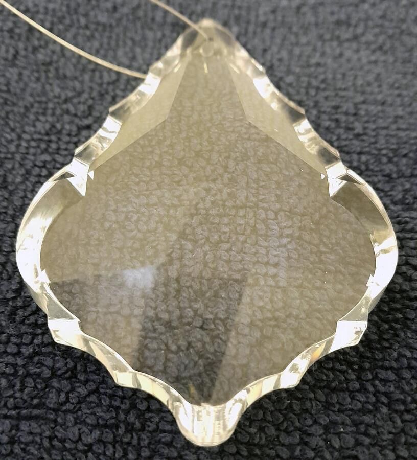 Boltze Hanger Decoratie Hard Glas Incl. Staaldraad Sjiek in hanglamp. 7.5x5.5x3cm