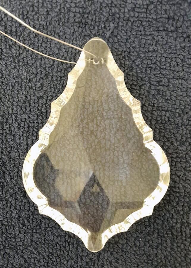 Boltze Hanger Decoratie Hard Glas Incl. Staaldraad Sjiek in hanglamp. 7.5x5.5x3cm - Foto 2
