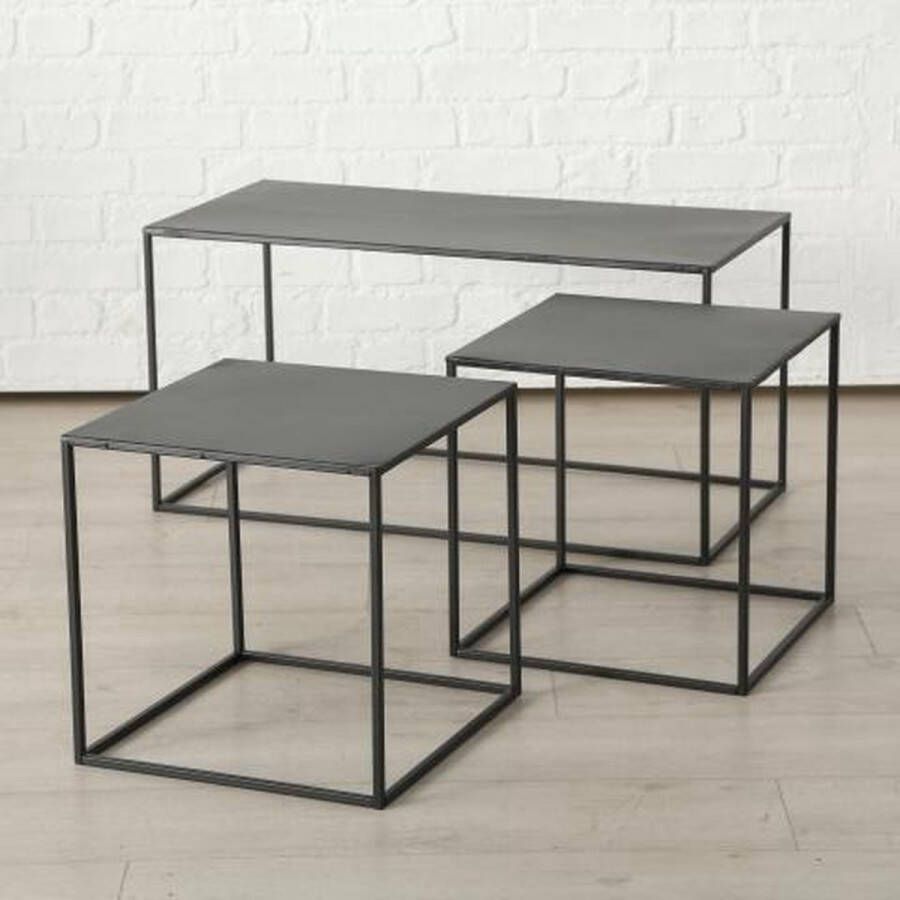 Boltze Tafel Helsinki ijzer set van 3