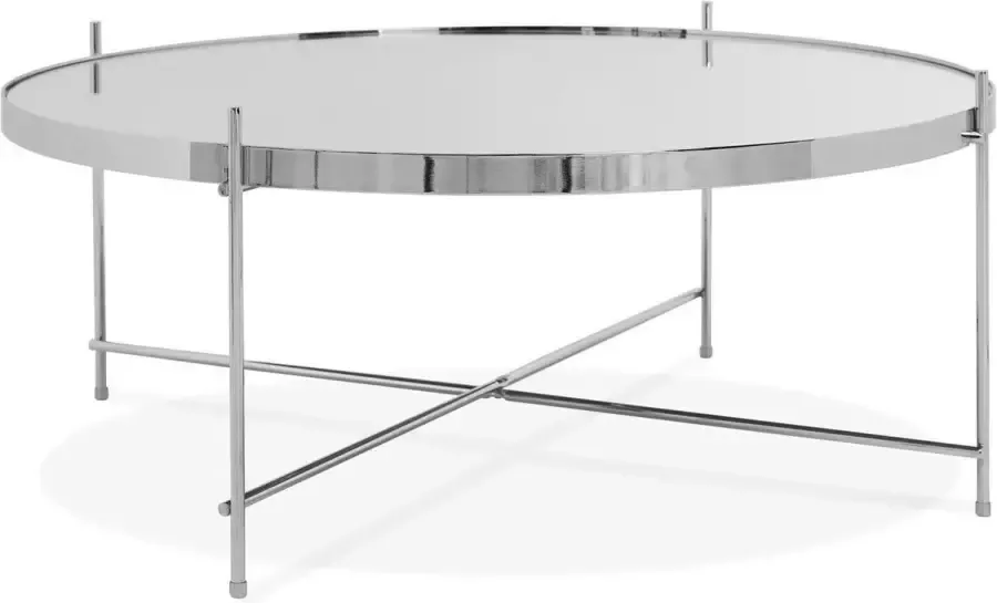 Bondy Living Espeja Salontafel Spiegelglas Chroom