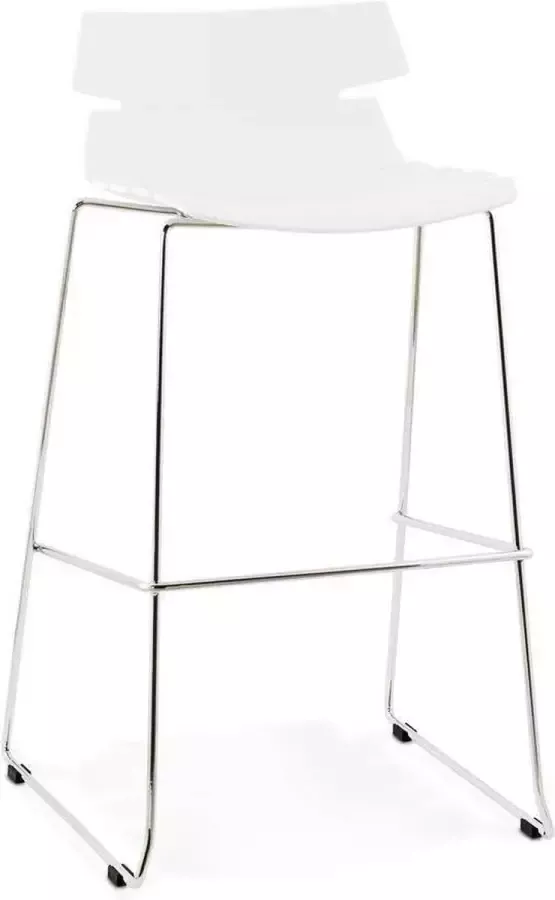 Bondy Living Lotta Barkruk Wit