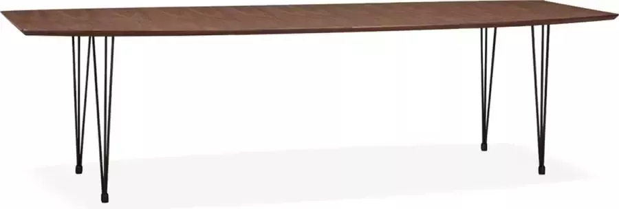 Bondy Living Strik Eettafel Walnoot