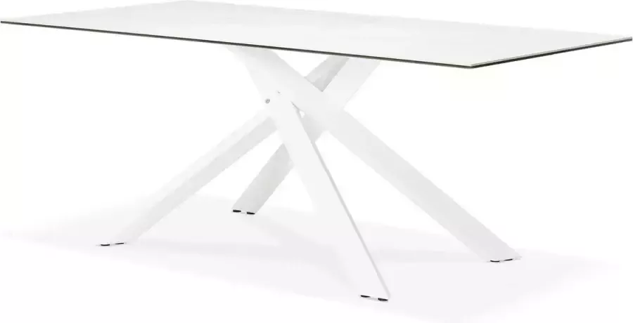 Bondy Living Viedma Eettafel Marmer Wit