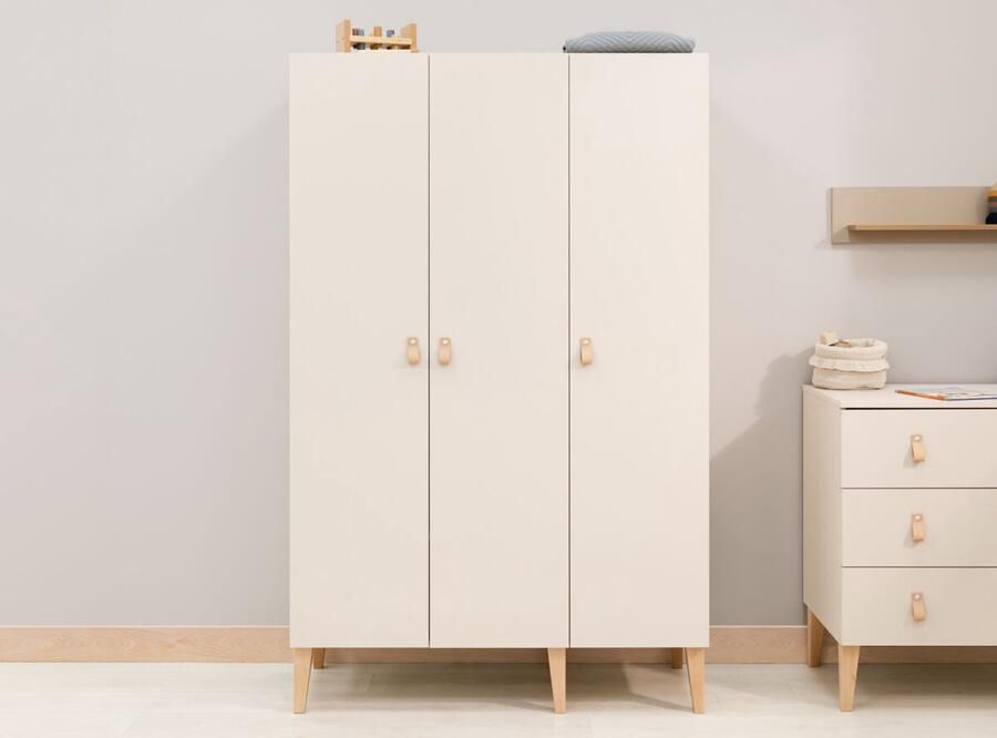 Bopita Amira 3-deurskast Dune Naturel