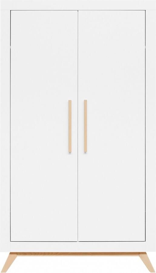 Bopita 2-deurs kledingkast Fenna wit naturel - Foto 2
