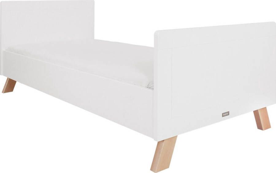 Bopita Lisa bed 90x200 Wit Naturel