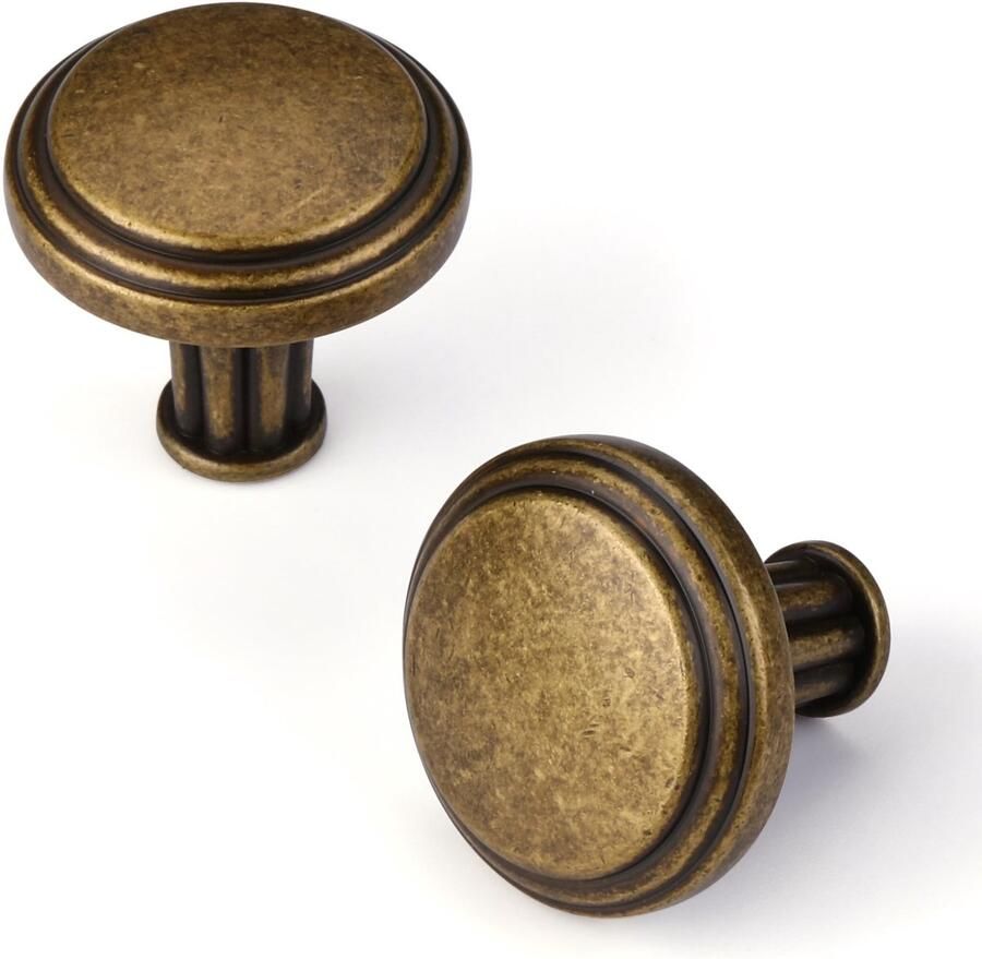 Boraboi Antieke Vintage Meubelgrepen Set van 6 voor Keuken en Kast met Eenvoudige Installatie